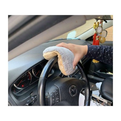 Car scouring Kitchen Cleaning Microfiber Sponge Pad