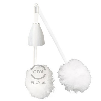 Double Set Combination Brush Toilet Bowl Mop With Water Removal