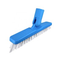 EcoClean Commercial Tile and Grout Cleaning brush, Sanitation corner scrub , stiff bristle tile scrubber  brush